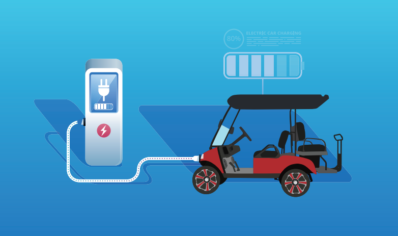 Charging Lithium Ion Batteries on an Evolution Golf Cart - Winters  Recreation