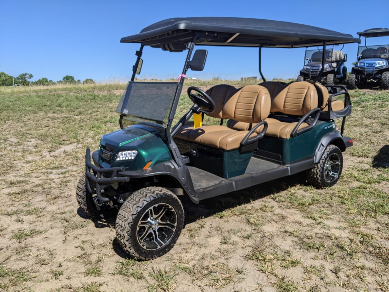 2023 Club Car Onward AC Electric Golf Cart, Jade Green - Winters Recreation