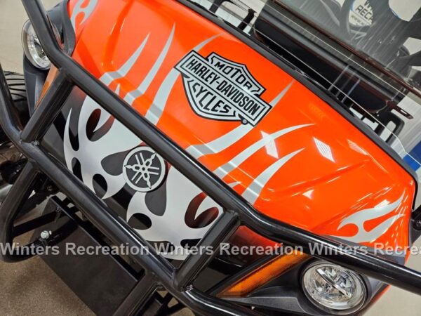 2018 Yamaha Drive 2 Gas Carb STREET READY Golf Cart, Harley Davidson - Image 12