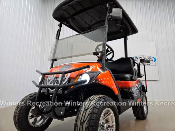 2018 Yamaha Drive 2 Gas Carb STREET READY Golf Cart, Harley Davidson - Image 13