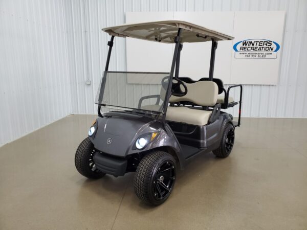 2015 Yamaha Drive Gas EFI Golf Cart, Charcoal Grey