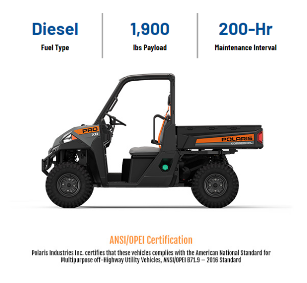 ORDER NOW! 2025 Polaris Pro XD Full Size 2000 Diesel ATV UTV Commercial Utility Fleet Vehicle - Image 2