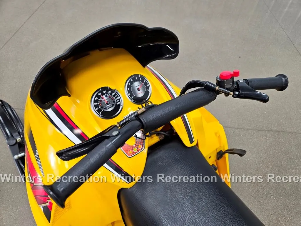 2008 Ski-Doo Mini Z 120 Snowmobile, Yellow - Winters Recreation