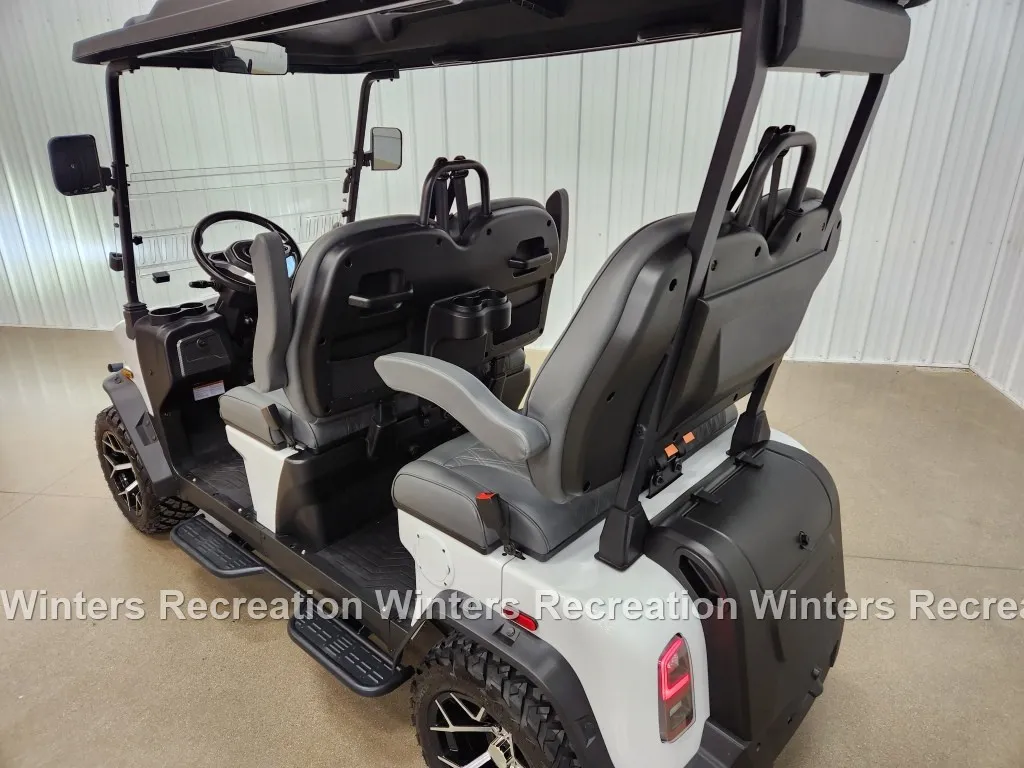 2024 Denago Rover XL Lithium Ion Golf Cart, White - Image 5