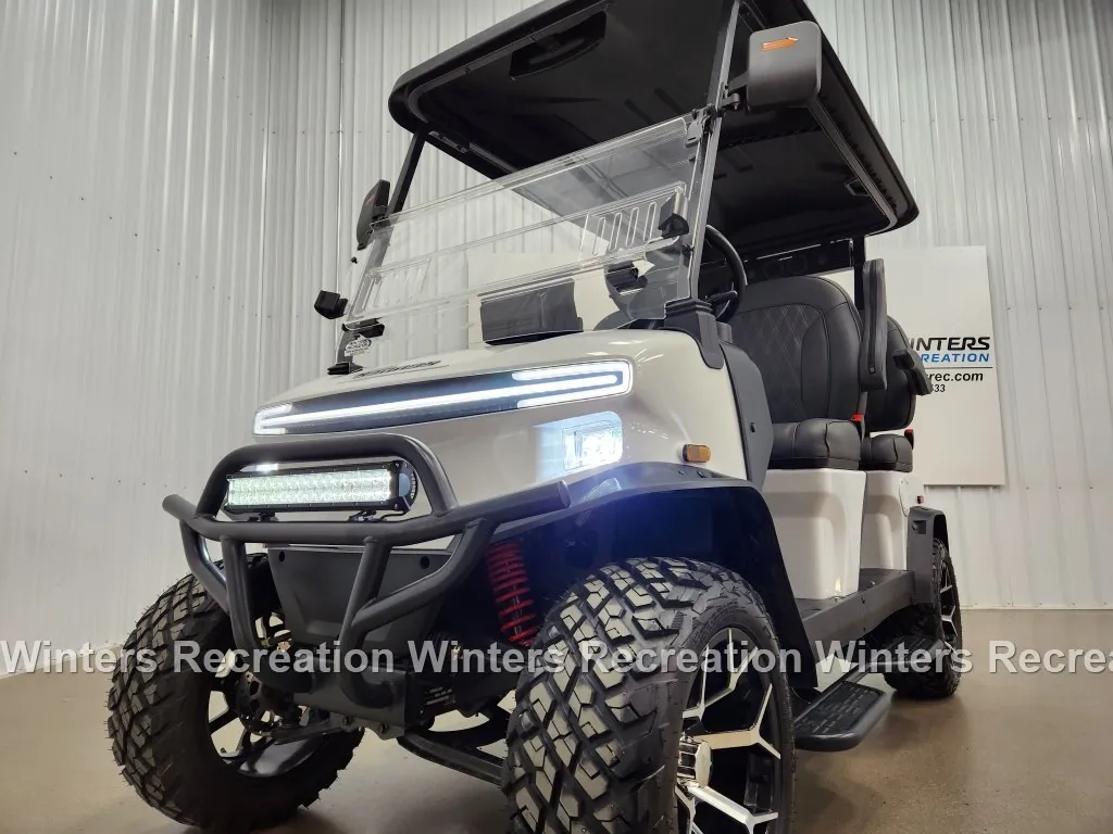 2024 Denago Rover XL Lithium Ion Golf Cart, White - Image 20