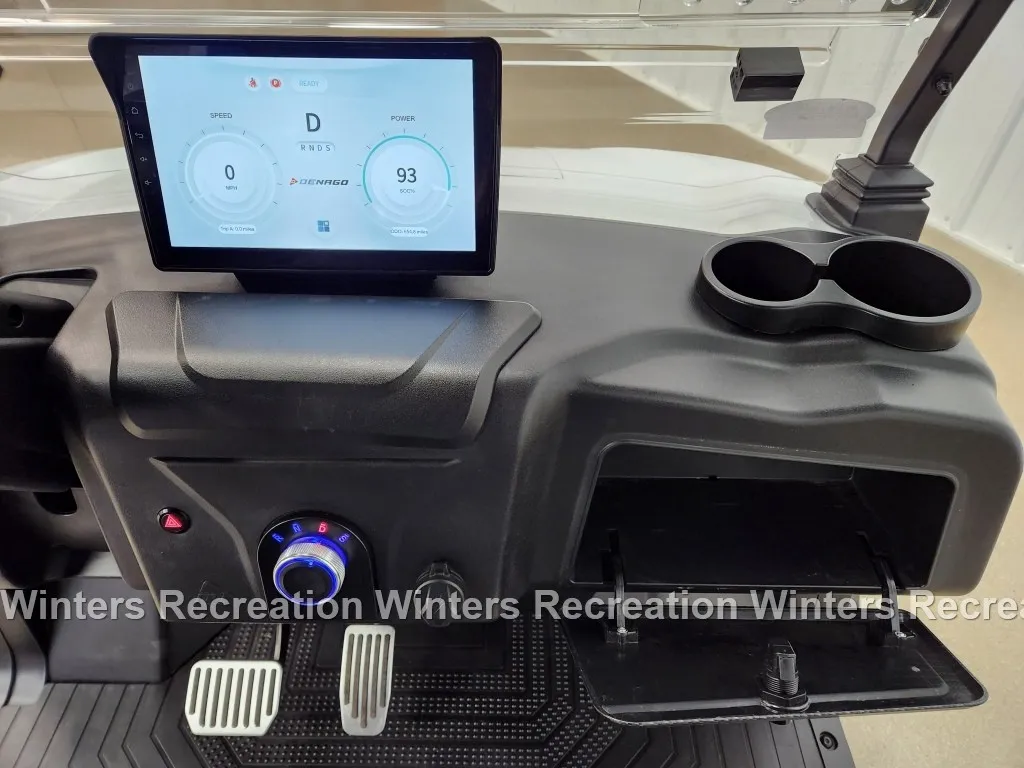 2024 Denago Rover XL Lithium Ion Golf Cart, White - Image 12