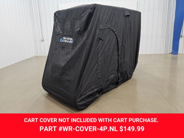 2025 Denago Nomad Plus Lithium Ion Golf Cart, Black - Image 21