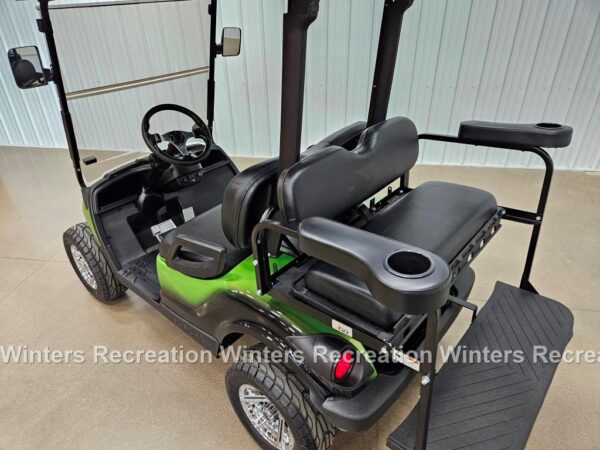 2016 Yamaha Drive Electric STREET READY Golf Cart, Green & Black Diamond - Image 5