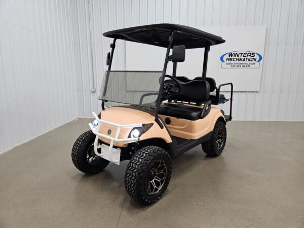 2015 Yamaha Drive Electric STREET READY Golf Cart, Peaches