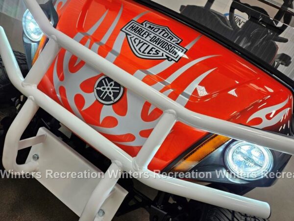 2018 Yamaha Drive 2 Gas Carb STREET READY Golf Cart, Harley Davidson - Image 2