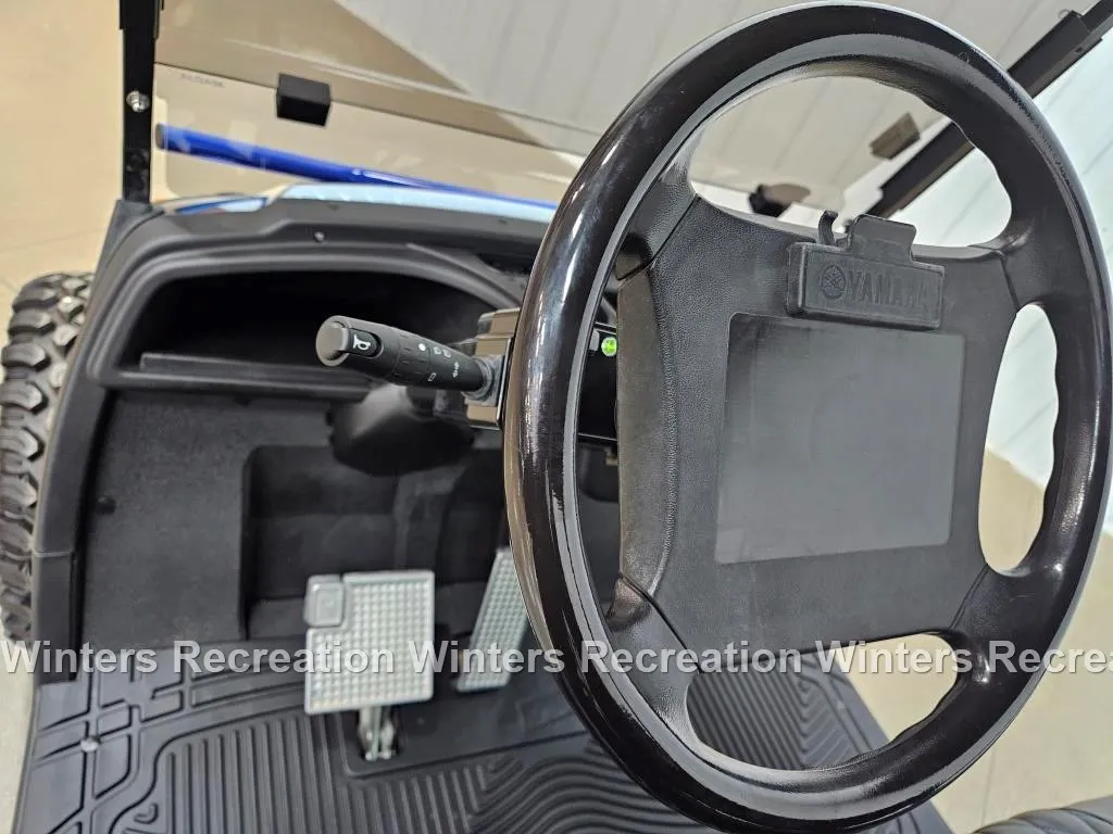 2016 Yamaha Drive Electric DELUXE STREET READY Golf Cart, Riptide Chameleon - Image 24