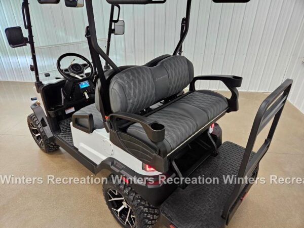2025 Denago Nomad XL Lithium Ion Golf Cart, White - Image 5