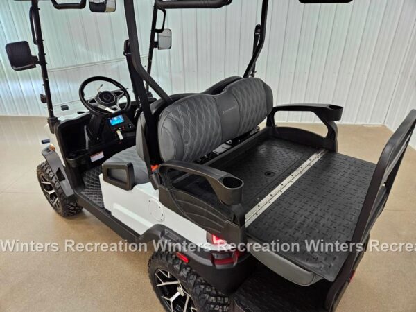 2025 Denago Nomad XL Lithium Ion Golf Cart, White - Image 6