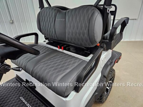 2025 Denago Nomad XL Lithium Ion Golf Cart, White - Image 9