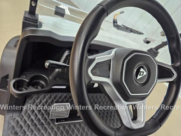 2025 Denago Nomad XL Lithium Ion Golf Cart, White - Image 10