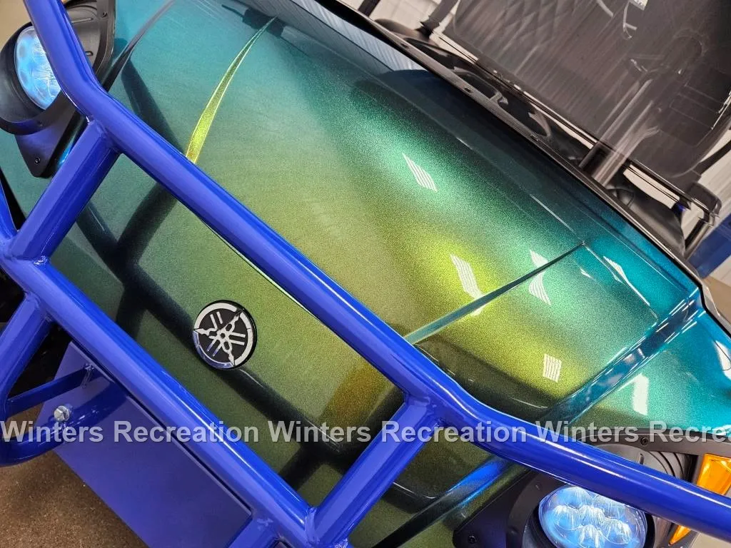 2016 Yamaha Drive Electric DELUXE STREET READY Golf Cart, Riptide Chameleon - Image 2