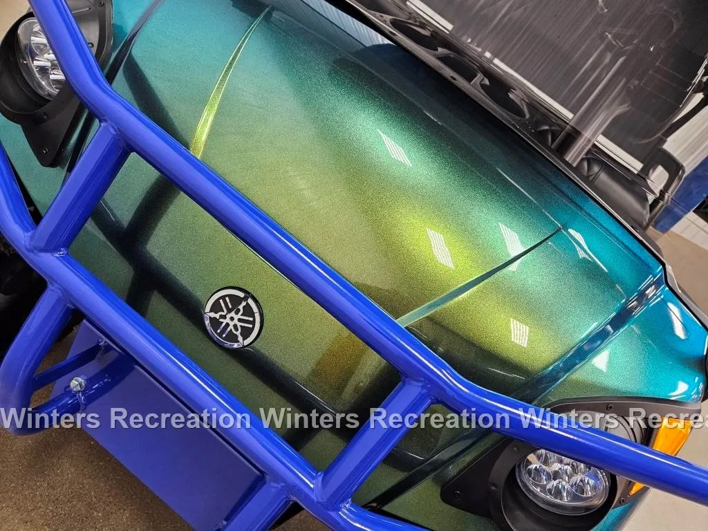 2016 Yamaha Drive Electric DELUXE STREET READY Golf Cart, Riptide Chameleon - Image 12