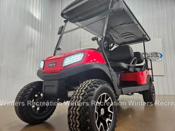 2021 Club Car Tempo Gas EFI STREET READY Golf Cart, Rally Red - Image 12