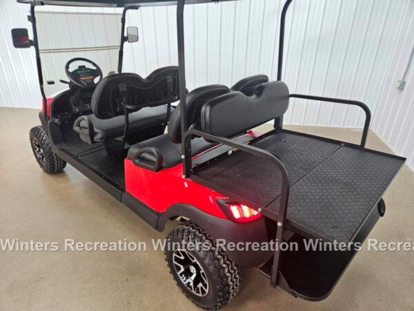 2021 Club Car Tempo Gas EFI STREET READY Golf Cart, Rally Red - Image 6