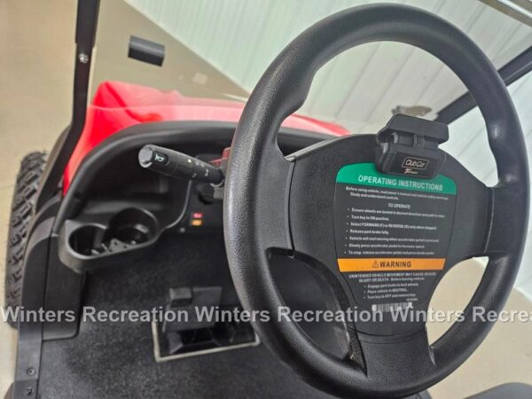 2021 Club Car Tempo Gas EFI STREET READY Golf Cart, Rally Red - Image 10