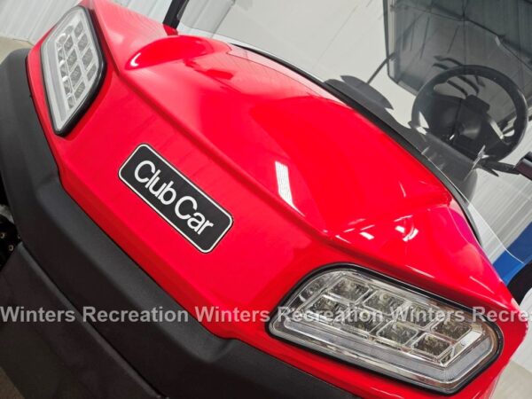 2021 Club Car Tempo Gas EFI STREET READY Golf Cart, Rally Red - Image 13