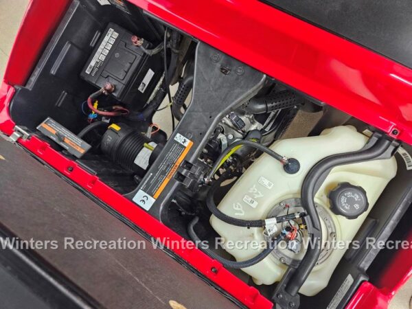 2021 Club Car Tempo Gas EFI STREET READY Golf Cart, Rally Red - Image 14