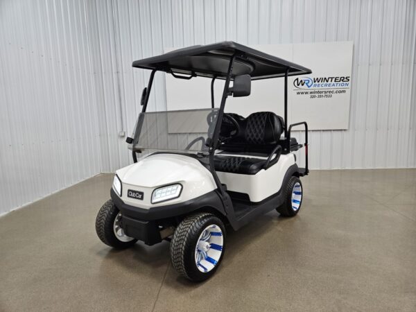 2020 Club Car Tempo Gas EFI STREET READY Golf Cart, White