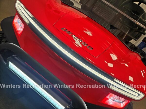 2025 Denago Rover XL Lithium Ion Golf Cart, Scarlet - Image 2