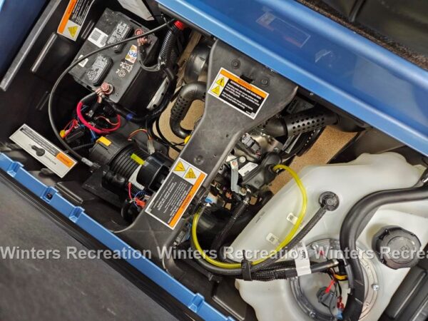 2025 Club Car Onward Gas EFI Golf Cart, Ice Blue - Image 16