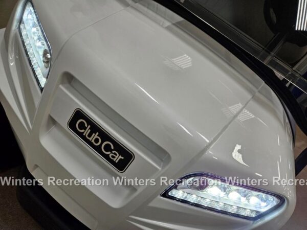 2025 Club Car Onward Gas EFI Golf Cart, Glacier White - Image 2
