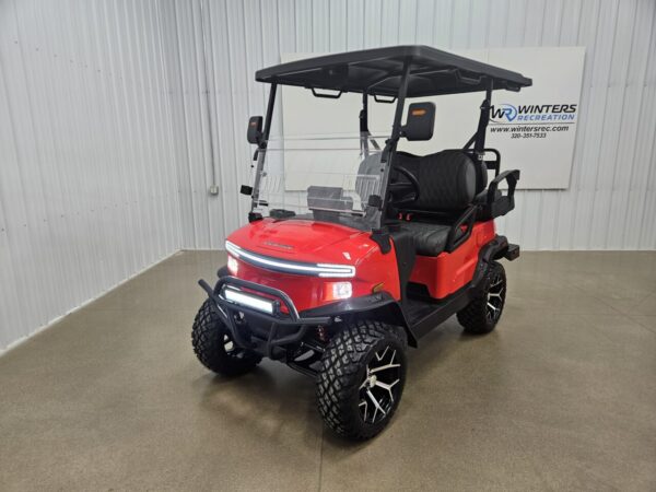 2025 Denago Nomad XL Plus Lithium Ion Golf Cart, Scarlet