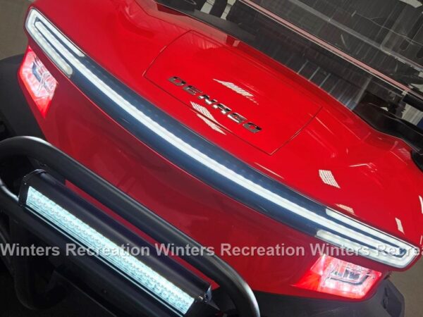 2025 Denago Nomad XL Plus Lithium Ion Golf Cart, Scarlet - Image 2