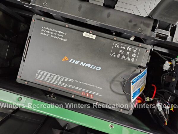 2025 Denago Rover XL Lithium Ion Golf Cart, Verdant - Image 18