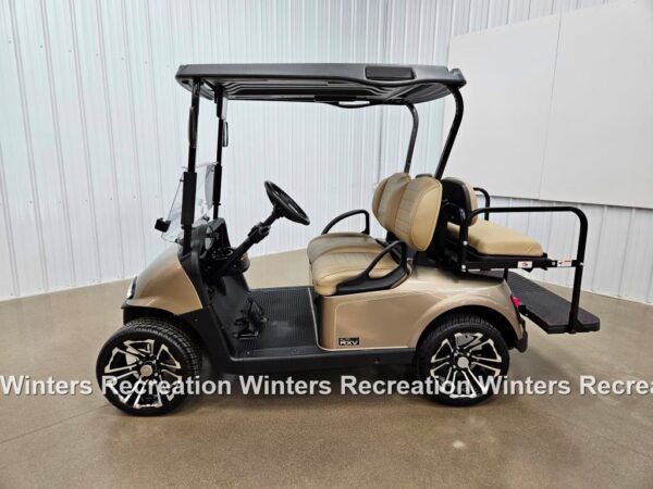 2020 E-Z-GO RXV Lithium Ion STREET READY Golf Cart, Almond - Image 2