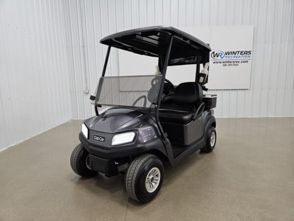 2021 Club Car Tempo Electric STREET READY Golf Cart, Midnight Silver
