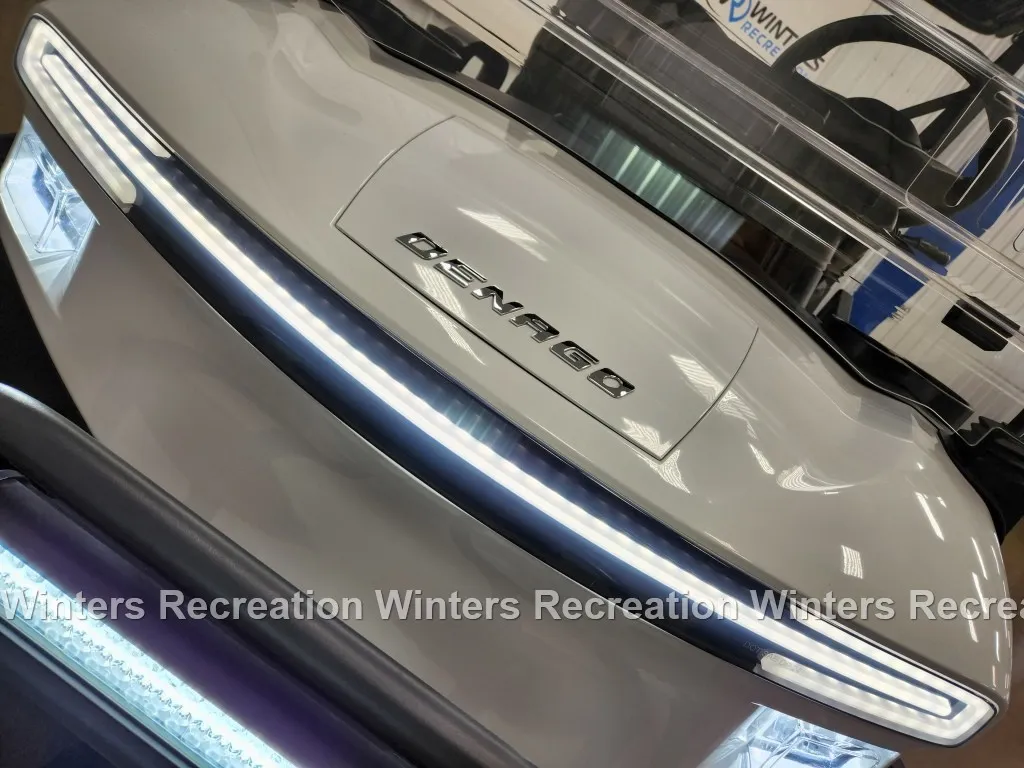 CUSTOM 2025 Denago Nomad Plus Lithium Ion Golf Cart, White - Image 2