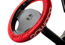 Club Car Onward Steering Wheel Cover - Red