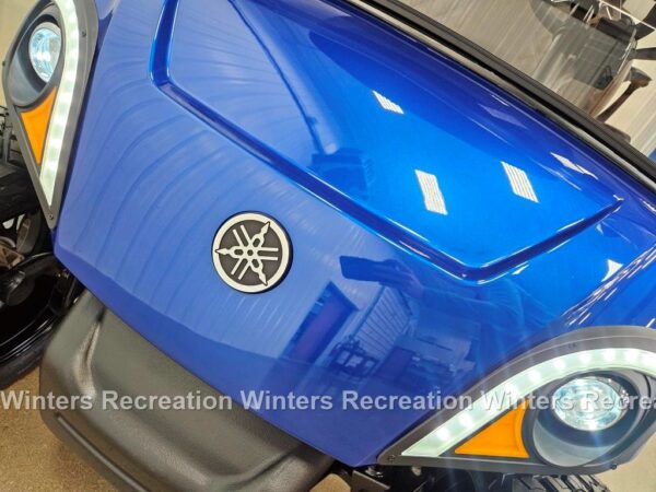 2021 Yamaha Drive 2 Gas EFI QuieTech INNOVA DELUXE STREET READY Golf Cart, Daytona Blue - Image 2