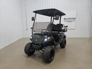 2016 Yamaha Drive Gas Carb DELUXE STREET READY Golf Cart, Metallic Stardust Green