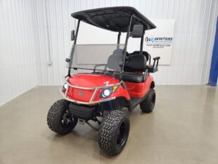 2016 Yamaha Drive Gas Carb DELUXE STREET READY Golf Cart, Viper Red
