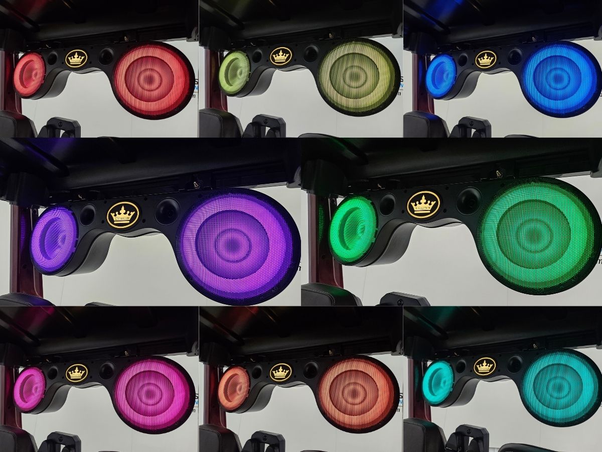 2025 Evolution D-Max GT6 Lithium Ion Golf Cart LSV, Sky Blue - Image 24