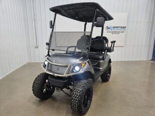 2016 Yamaha Drive Gas Carb DELUXE STREET READY Golf Cart, Gunmetal Grey