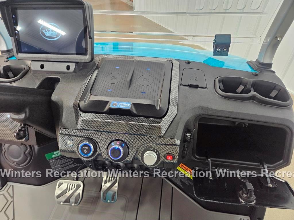 2025 Evolution D-Max GT6 Lithium Ion Golf Cart LSV, Sky Blue - Image 15