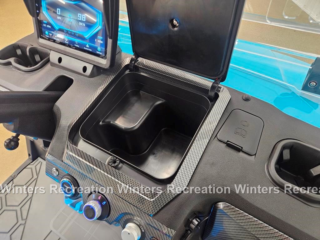 2025 Evolution D-Max GT6 Lithium Ion Golf Cart LSV, Sky Blue - Image 16