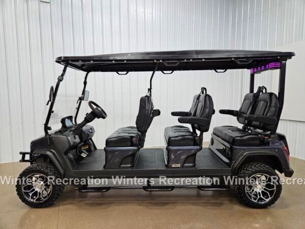 2025 Evolution D5 Maverick Lithium Ion Golf Cart, Arctic Grey - Image 3