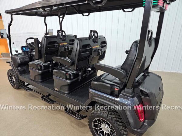2025 Evolution D5 Maverick Lithium Ion Golf Cart, Arctic Grey - Image 5