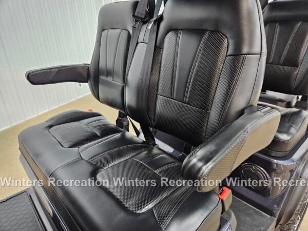 2025 Evolution D5 Maverick Lithium Ion Golf Cart, Arctic Grey - Image 9