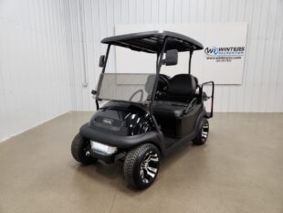 2022 Club Car Precedent Electric STREET READY Golf Cart, Black Beauty