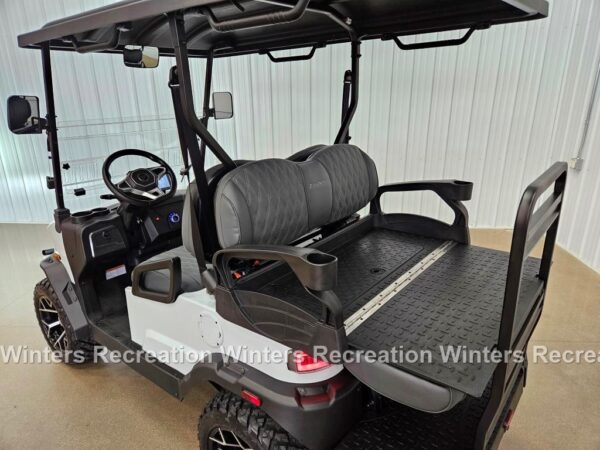 2025 Denago Nomad XL Plus Lithium Ion Golf Cart, White - Image 6