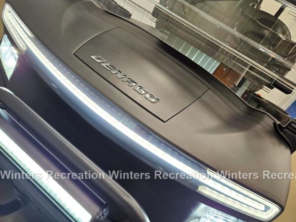 2025 Denago Rover XL Lithium Ion Golf Cart, Limited Edition Matte Black - Image 2